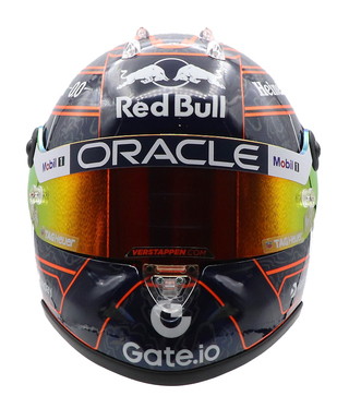 フェルスタッペン別注 シューベルト 1/2スケール マックス・フェルスタッペン 2025年 オレンジ ライオン ヘルメット レッドブル レーシング チーム/ARB