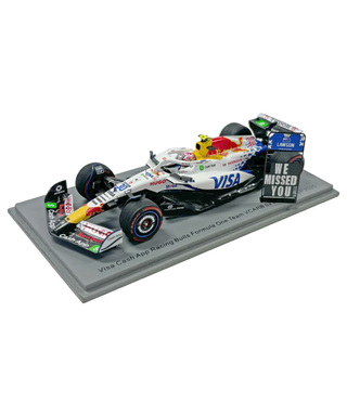 スパーク 1/43スケール VISA CASH APP RB F1 ホンダ VCARB 02 リアム・ローソン 2025年 日本GP /25f1m/25jp