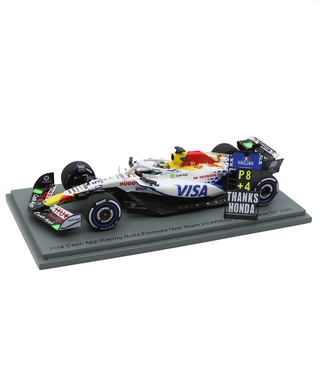 スパーク 1/43スケール VISA CASH APP RB F1 ホンダ VCARB 02 アイザック・ハジャー 2025年 日本GP 8位 /25f1m/25jp