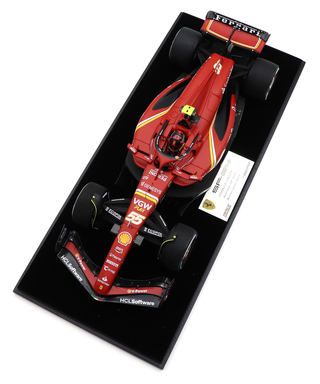 ルックスマート 1/18スケール フェラーリ SF-24 カルロス・サインツ 2024年 オーストラリアGP 優勝 /24f1m
