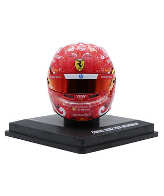 ルックスマート 1/5スケール カルロス・サインツ フェラーリ 2024年 メキシコGP ヘルメット 優勝