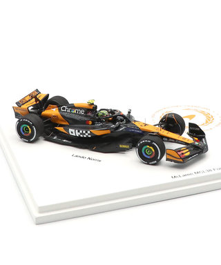 スパーク 1/43スケール マクラーレン F1 チーム MCL38 ノリス＆ピアストリ 2024年 コンストラクターチャンピオン セット /24f1m