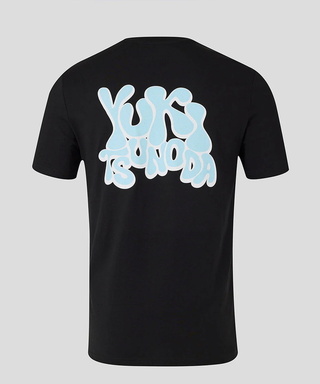 角田裕毅 オラクル レッドブル レーシング YUKI WAVE グラフィック Tシャツ ブラック /FN-W/ARB 