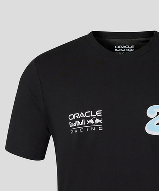角田裕毅 オラクル レッドブル レーシング YUKI WAVE グラフィック Tシャツ ブラック /FN-W/ARB 