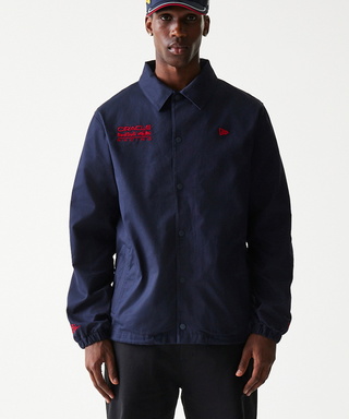 オラクル レッドブル レーシング NewEra オーバーサイズ コーチジャケット ネイビー /FN-W/ARB