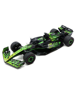 ソリド 1/18スケール キックザウバー F1 チーム C44 バルテリ・ボッタス 2024年 ラスベガスGP