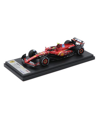 ルックスマート 1/43スケール フェラーリ SF24 カルロス・サインツ 2024年 モンツァGP 4位/24f1m