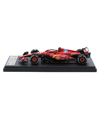 ルックスマート 1/43スケール フェラーリ SF24 カルロス・サインツ 2024年 モンツァGP 4位/24f1m