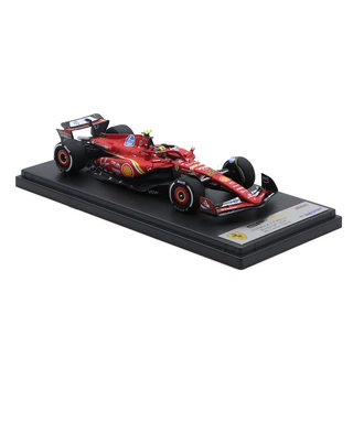 ルックスマート 1/43スケール フェラーリ SF24 カルロス・サインツ 2024年 モンツァGP 4位/24f1m