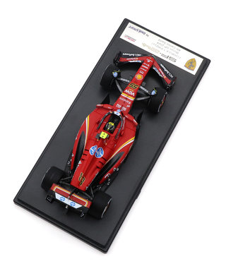 ルックスマート 1/43スケール フェラーリ SF24 カルロス・サインツ 2024年 モンツァGP 4位/24f1m