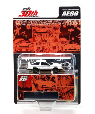 Hobby JAPAN 1/64スケール 頭文字D 30周年記念 Toyota SPRINTER TRUENO (AE86) / 頭文字D 藤原拓海 VS 高橋啓介
