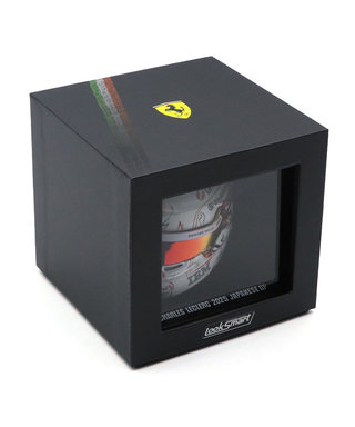 ルックスマート 1/5スケール シャルル・ルクレール 2025年 日本GP F1参戦150戦目 フェラーリ ヘルメット 