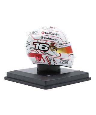 ルックスマート 1/5スケール シャルル・ルクレール 2025年 日本GP F1参戦150戦目 フェラーリ ヘルメット 