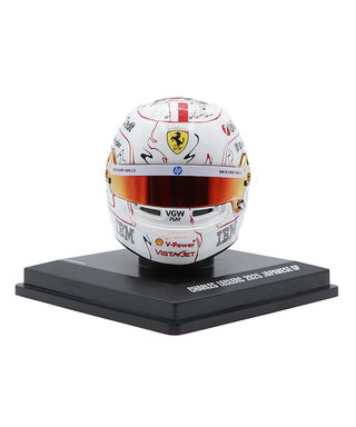 ルックスマート 1/5スケール シャルル・ルクレール 2025年 日本GP F1参戦150戦目 フェラーリ ヘルメット 