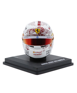 ルックスマート 1/5スケール シャルル・ルクレール 2025年 中国GP フェラーリ ヘルメット