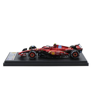 ルックスマート 1/43スケール フェラーリ SF24 カルロス・サインツ 2024年 オースティンGP 2位入賞 /24f1m
