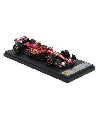 ルックスマート 1/43スケール フェラーリ SF24 カルロス・サインツ 2024年 オースティンGP 2位入賞 /24f1m