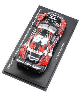 スパーク 1/43スケール Modulo CIVIC TYPE R-GT Modulo Nakajima Racing NO.64 伊沢拓也 / 大草りき スーパーGT 2024年 GT500