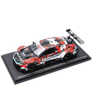 スパーク 1/43スケール Modulo CIVIC TYPE R-GT Modulo Nakajima Racing NO.64 伊沢拓也 / 大草りき スーパーGT 2024年 GT500