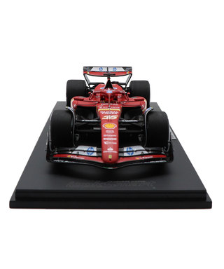ルックスマート 1/18スケール フェラーリ SF-24 シャルル・ルクレール 2024年 アメリカ（オースティン）GP 優勝 /24f1m